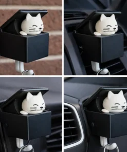 Alternative view of Popup Cat Keychain Holder